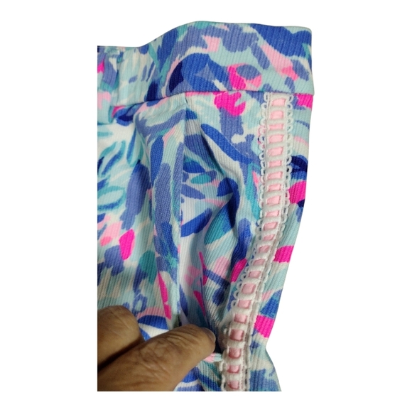 Lilly Pulitzer Callahan Short with Lace Breakwater T‎ Party Wave - Picture 5 of 14